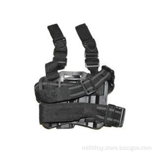 Black Plastic Army Holster , Tactical Shoulder Holster For